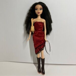 Vintage My Scene Doll Nolee Club Birthday Red Dress 2004 Y2K Mattel Beautiful